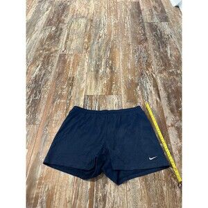 Girl’s Vintage Navy Blue Nike Mesh Shorts Size Large